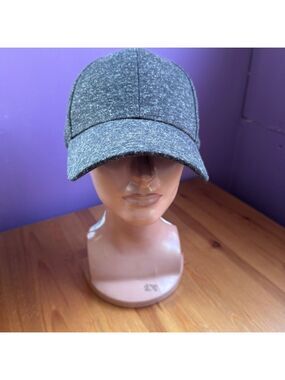 Express dark gray unisex baseball cap